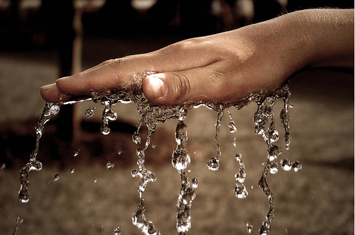 water-running from-hand