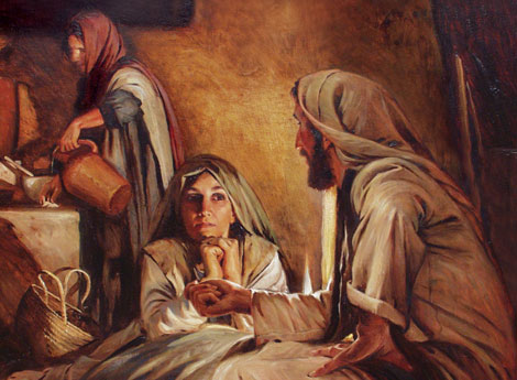 Simply Mary at Jesus’&nbsp;Feet